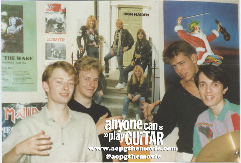 Illustration for article titled Here's a picture of how gawky and awkward Radiohead was in the mid-'80s